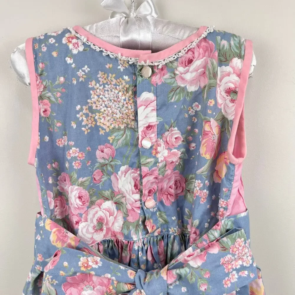 Vintage pink blue